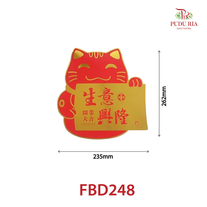 Lucky Cat Card - FBD248