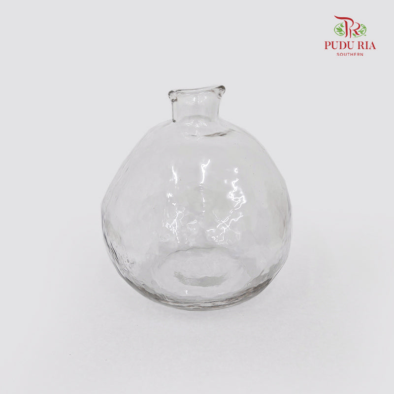 Ripple Round Glass Vase