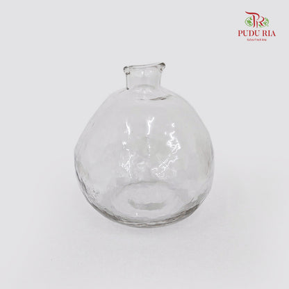 Ripple Round Glass Vase