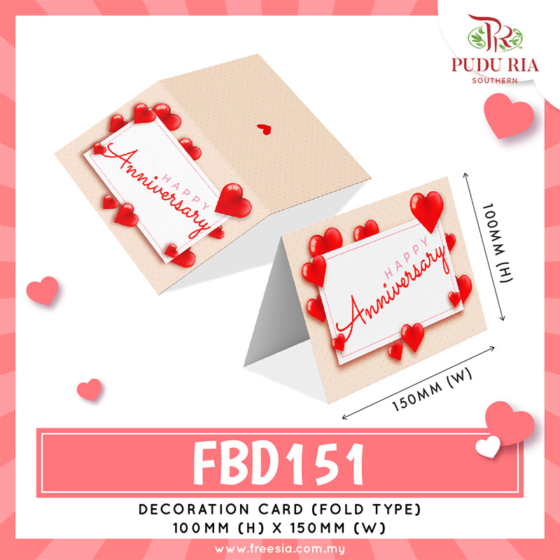 Decoration Cards - FBD151