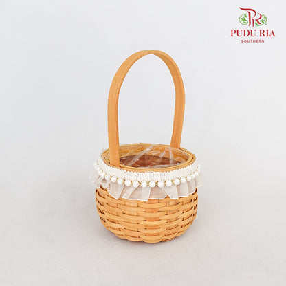 Floral Basket Round 2In1 - FBK001#10