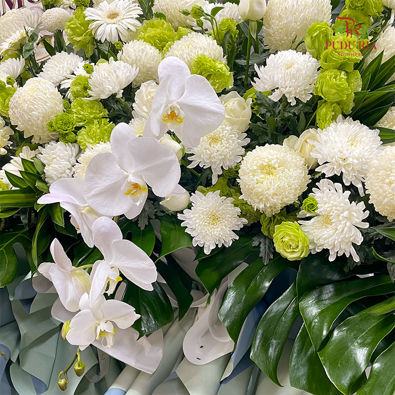 Condolence Flower Arrangement Stand #34