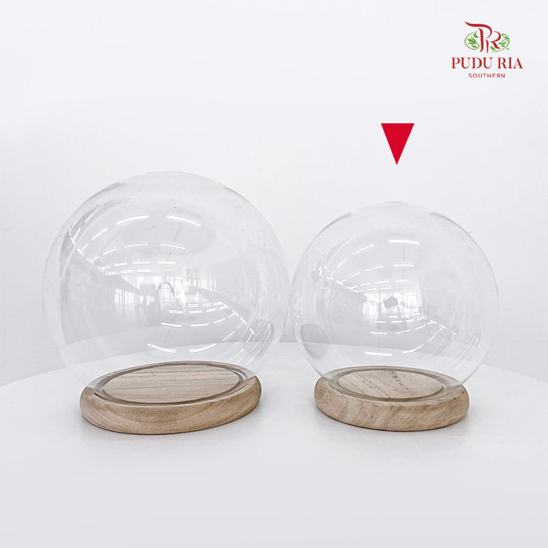Round Cloche Bell Jar (18CM - 22CM)