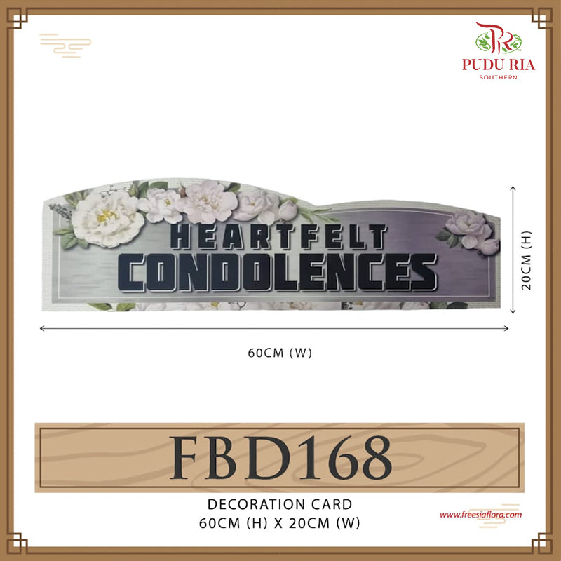 Decoration Card - FBD168