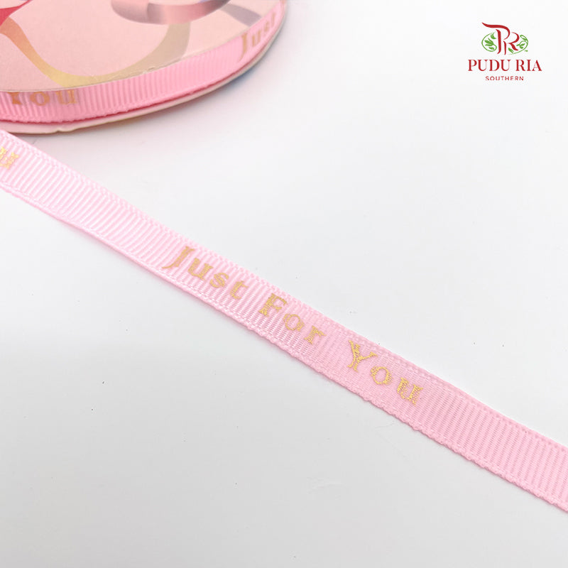 Grosgrain Ribbon Just For You - FRB126