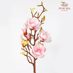 CNY Artificial Magnolia Spray 79cm - Light Pink (2 Stems)