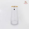 T Shaped 28CM Glass Vase