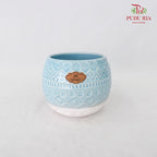 Pot - Blue - Pudu Ria Florist Southern