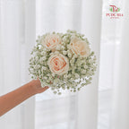 Rose Bridesmaids' Bouquets