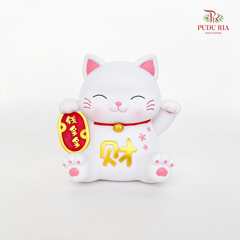 7` PVC Lucky Cat 财气钱多多-招财猫存钱罐  - FBA141#2