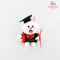 Graduation Toy Rabbit 4' - FTY016#1