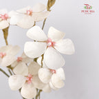 Dry Violet - White Center Pink