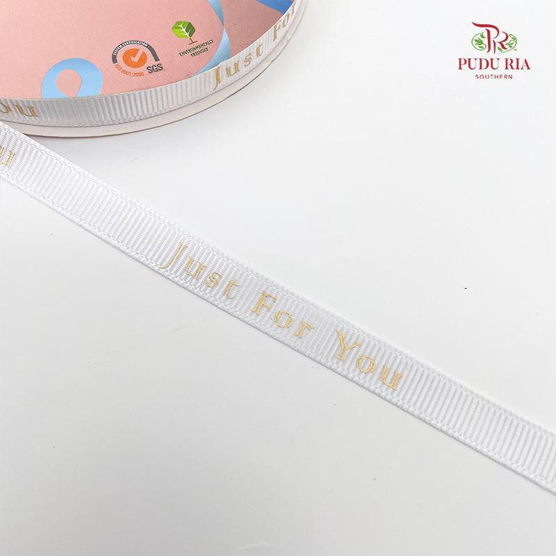 Grosgrain Ribbon Just For You - FRB126