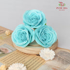 25 Bloom Awalking Soap Flower Suxing Minty Blue - FBA089#7