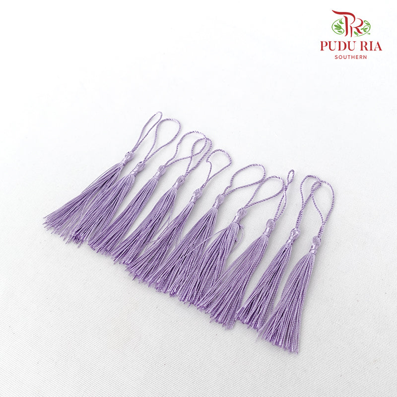 10' U Mini Tassel Purple