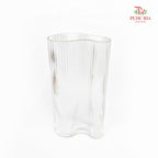 Nordic Wavy Glass Vase (M)