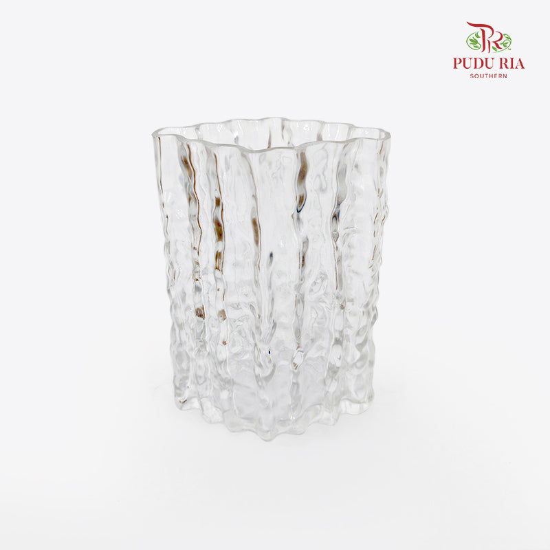 Rock Style 21CM Glass Vase