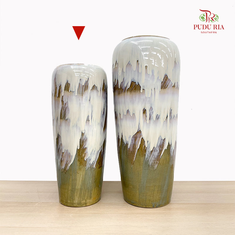 Hyp2 Brush Glaze Vase