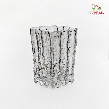 Rock Style 21CM Glass Vase