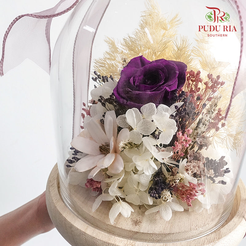 Preserved Rose Flower Arrangement - Pudu Ria Florist Southern