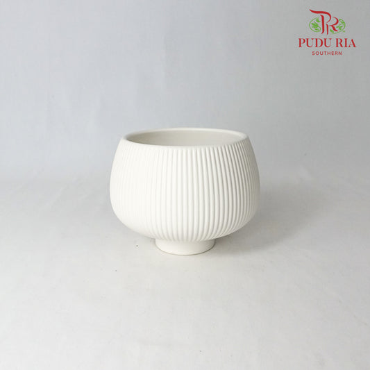 TY-8837 White Pot