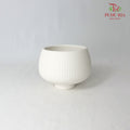 TY-8837 White Pot - Pudu Ria Florist Southern