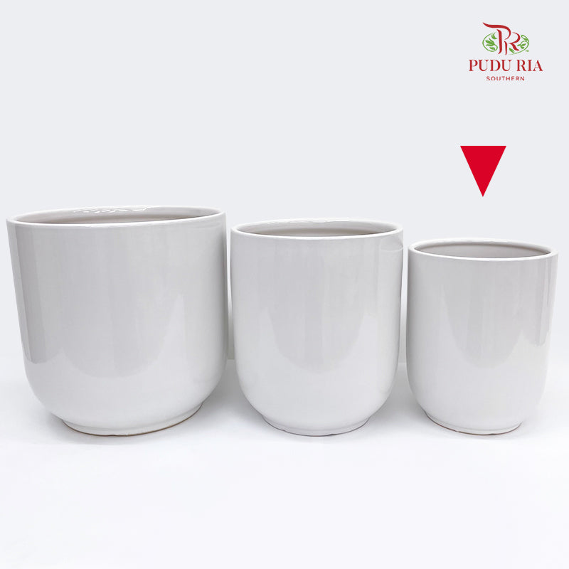 PD-3013 White Pot