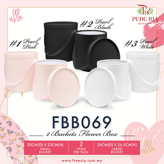 2 Buckets flower box - FBB069