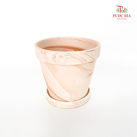 Gradient Terracotta Pot