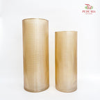Diamond Plating Vase Coffee