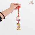 Lucky Cat Wind Chimes - Pink#3