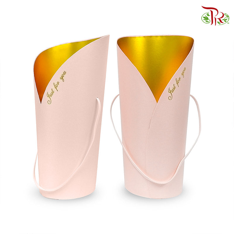 Vase Shape Boxes Pink FBB073#1 - Offer Item - Pudu Ria Florist Southern