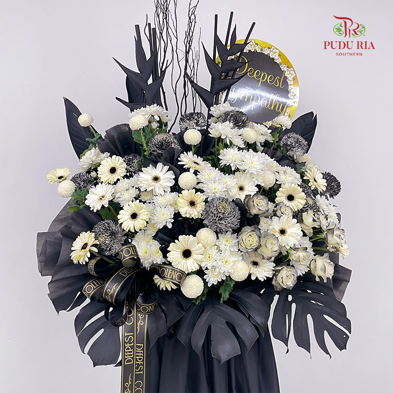 Condolence Flower Arrangement Stand #36