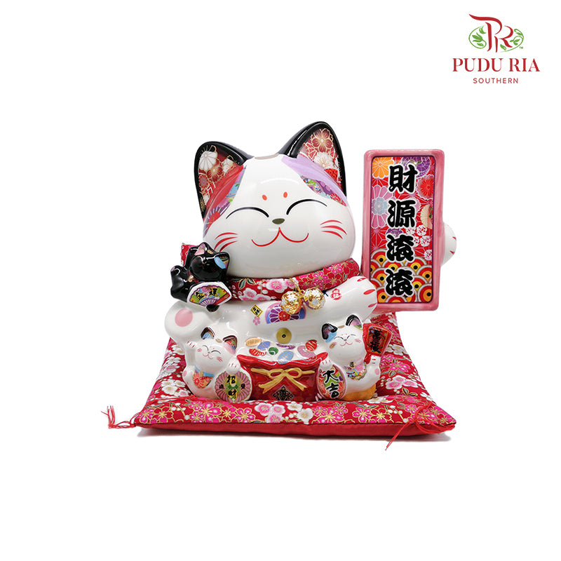 8' Lucky Welcome Cat - FBA047#1 - Pudu Ria Florist Southern