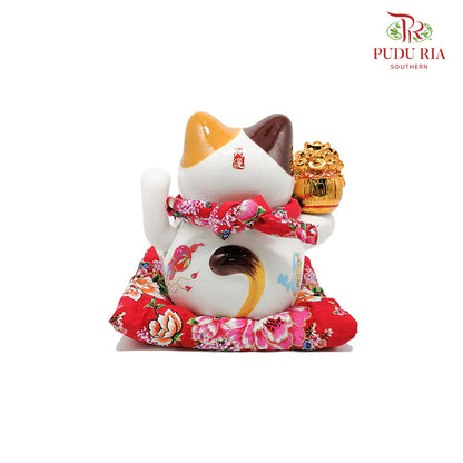 7' Lucky Cat (Swing) - FBA051#1 - Pudu Ria Florist Southern