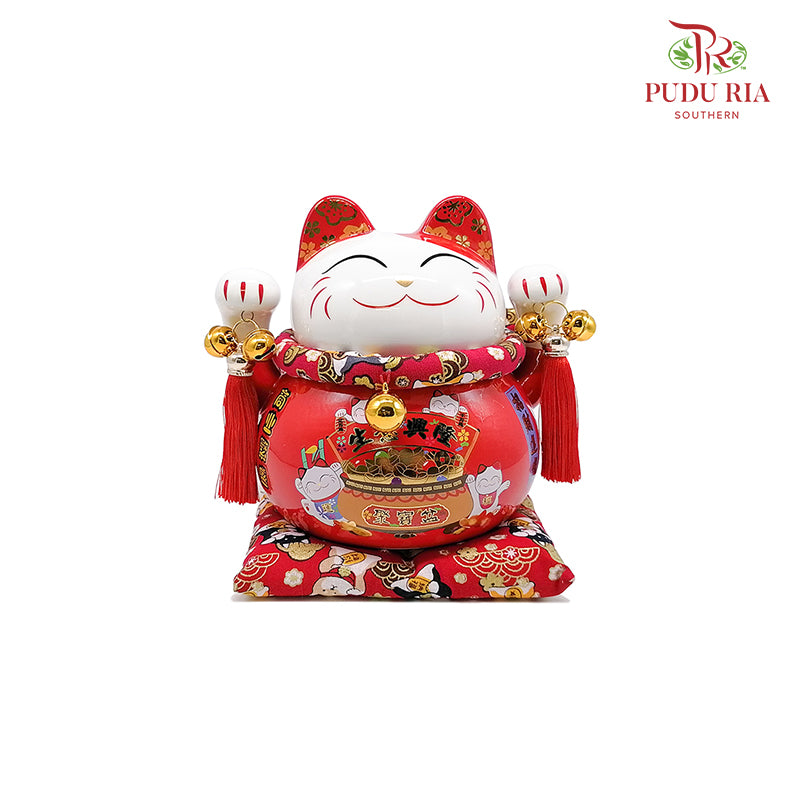 7' Lucky Cat (Piggy Bank) - FBA051#3 - Pudu Ria Florist Southern