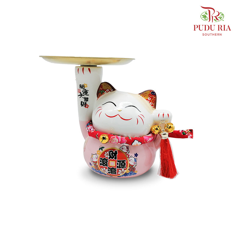 7.5' Lucky Cat Pink - FBA052#3 - Pudu Ria Florist Southern