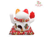 9' Hand Shaker Lucky Cat (Swing) - FBA055#1 - Pudu Ria Florist Southern