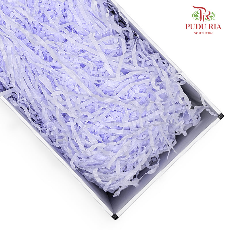 Shredded Kraft Paper Lavendar - FBA063#6 - Pudu Ria Florist Southern