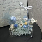 Acrylic Hand Carry Flower Bag - FBA157#1