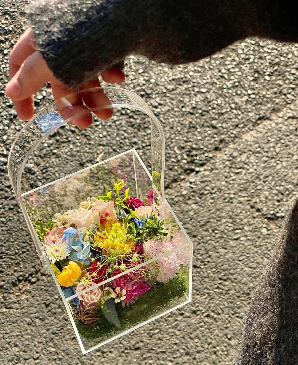 Acrylic Mini Basket - FBA158#1