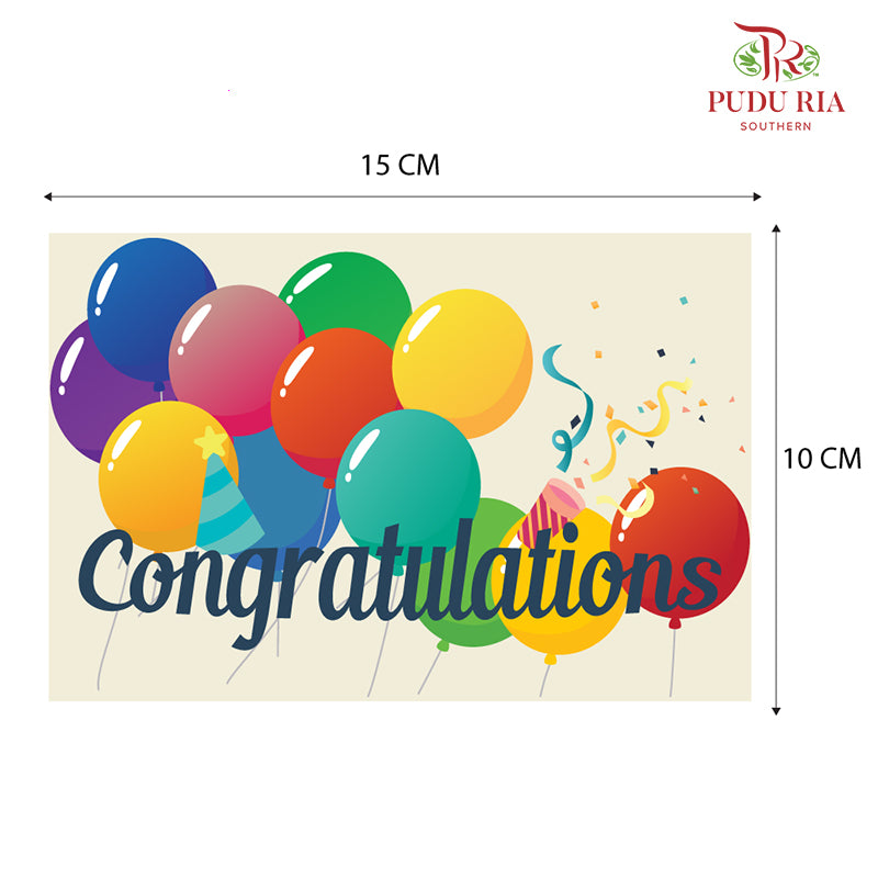 Congratulations - 68400101 - Pudu Ria Florist Southern