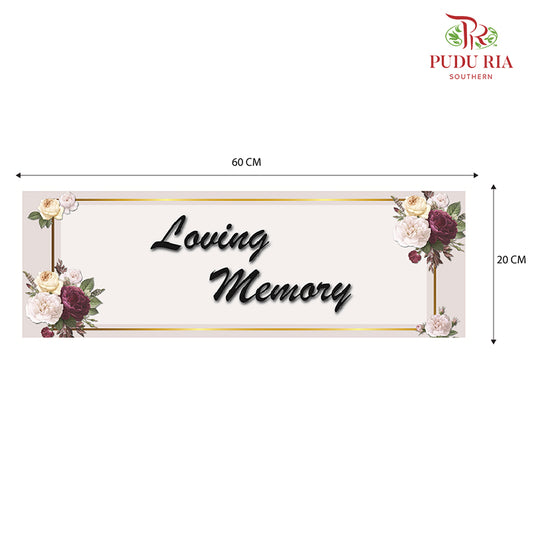 Decoration Cards - FBD025 - Pudu Ria Florist Southern