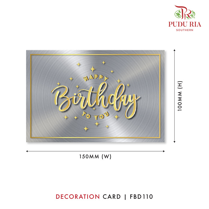 Happy Birthday - FBD110 - Pudu Ria Florist Southern