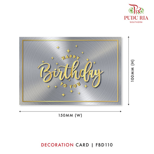 Happy Birthday - FBD110 - Pudu Ria Florist Southern