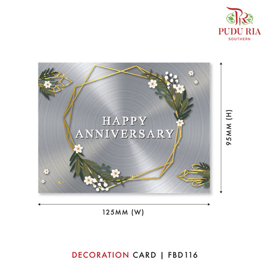 Decoration Cards - FBD116 - Pudu Ria Florist Southern