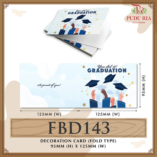 Decoration Cards - FBD143 - Pudu Ria Florist Southern