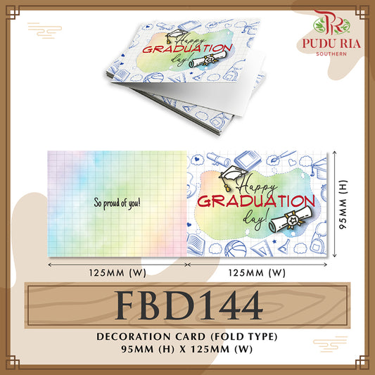 Decoration Cards - FBD144 - Pudu Ria Florist Southern