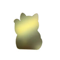 Lucky Cat Shape Acrylic Mirror Board - FBA173