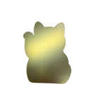 Lucky Cat Shape Acrylic Mirror Board - FBA173